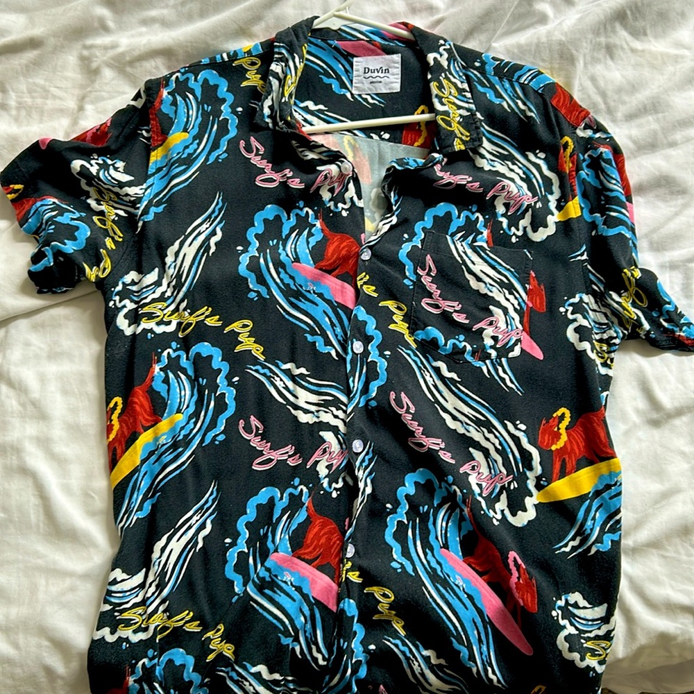 Duvin Short Sleeve Button Up Shirt